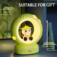 Lámpara De Lectura LED Con Diseño De Panda Gato Y Conejo Recargable USB Luz Nocturna Para Decoración De Habitaciones Regalo Para Niños Y Bebés Para Dormir - details 5