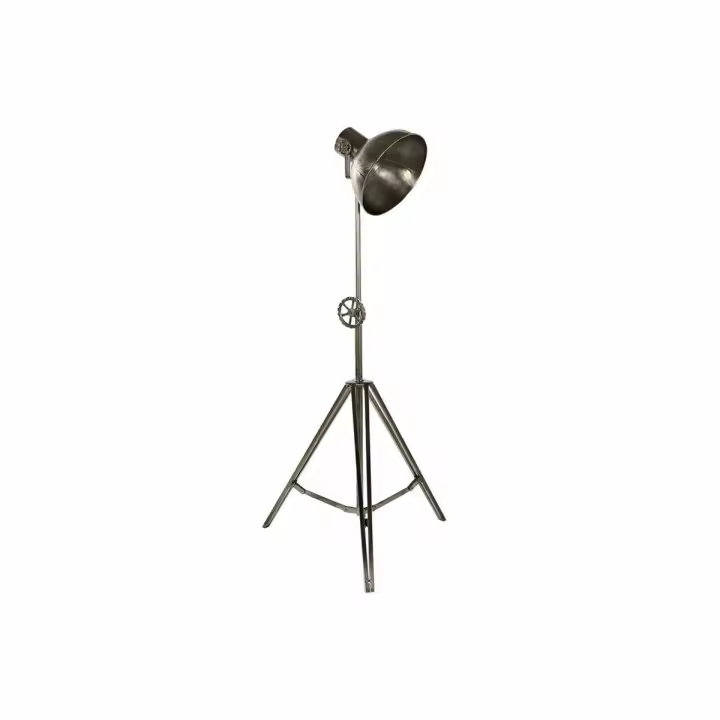 Lámpara de Pie DKD Home Decor Metal Plata 60 W (74 x 61 x 182 cm) - 1