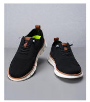 Zapatos Casuales Para Hombre Ligeros Y Transpirables Malla Respirable Comodidad Para Conducir Zapatos De Moda Slip-On Al Aire Libre Talla Verdadera Relleno De Algodón Suela De Goma - details 18