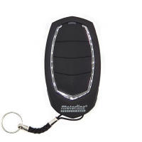 MOTORLINE FALK Mando Garaje Original 4 Botones O Canales Frecuencia 433MHz Alcance Hasta 20 Metros Color Negro Y Plateado - details 0
