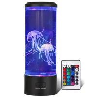 Lámpara De Noche De Jalea De Medusa Diseño Moderno RGB Iluminación De Ambiente Regalo Para Escritorio Iluminación Festiva - details 5
