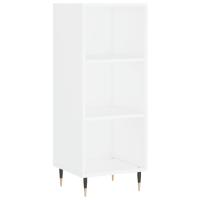 vidaXL Aparador de madera de ingeniería 34,5x32,5x90 cm Mueble de Almacenaje de Salón, Buffet para salón, Armario Auxiliar, Armario de Almacenamiento - details 4