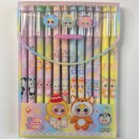 Bolígrafos De Gel Para Bebés Serie Tres 6 Muñecas Borrable Dibujos Animados De Niños Lindos Y Modernos Pluma Neutra De Alta Apariencia - details 1