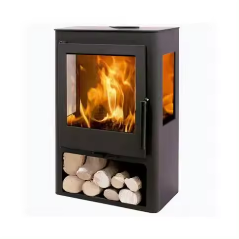 Estufa de Leña Coral V3 5.4Kw. Panadero - Estilo Clásico, Normativa Ecodesign - 1