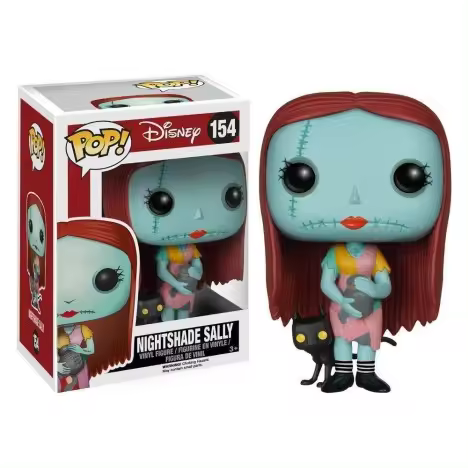 Figura Sally num 154 Pesadilla Antes de Navidad funko Pop Vinyl con Nightshade - 1