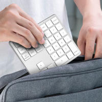 Teclado Numérico Inalámbrico Bluetooth 2.4G Ultrafino Conexión Remota Para IOS Android Windows Teclado Digital Numpad De Numeros - details 6