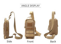 Bolsa De Pecho Deportiva Para Hombres Impermeable Mochila De Hombro Para Actividades Al Aire Libre Senderismo Caza Camping Viajes - details 4