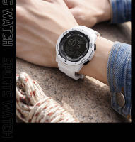Reloj Deportivo SMAEL Para Hombres Multifuncional Con Alarma Pantalla De Silicona Azul Luz De Alarma Digital Reloj De Pulsera Joven - details 23