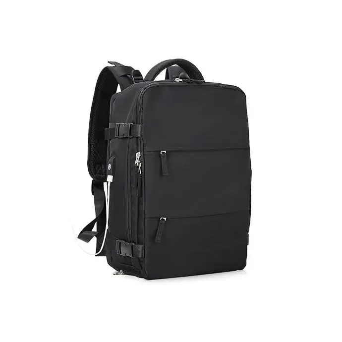 mochila de viaje para mujer, mochila de transporte,impermeable para deporte al aire libre, bolsa para computadora portátil - 1