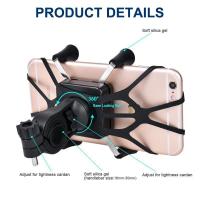 Soporte Ajustable Para Teléfono Móvil En Bicicleta Y Motocicletas Con Clip X Montaje Para GPS Compatible Con iPhone - details 5