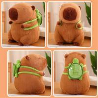 Peluche de capibara, juguete de peluche de capibara, lindo muñeco de peluche de capibara, regalo y decoración del hogar, 23 cm - details 3
