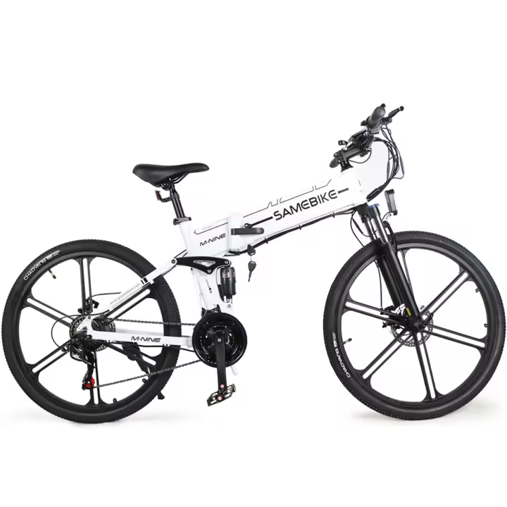 bicicleta eléctrica plegable Samebike LO26 II 500W-48V-10Ah (480Wh) - rueda 26" - 1