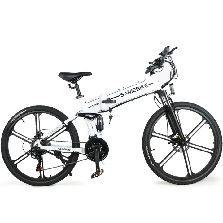 bicicleta eléctrica plegable Samebike LO26 II 500W-48V-10Ah (480Wh) - rueda 26" - 1