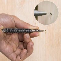 Juego De Herramientas Para Carpintero Y Madera Punzón De Uñas Con Resorte Doble Cabeza Remover De Pines De Puerta Herramienta Portátil De Carbono Alto - details 6