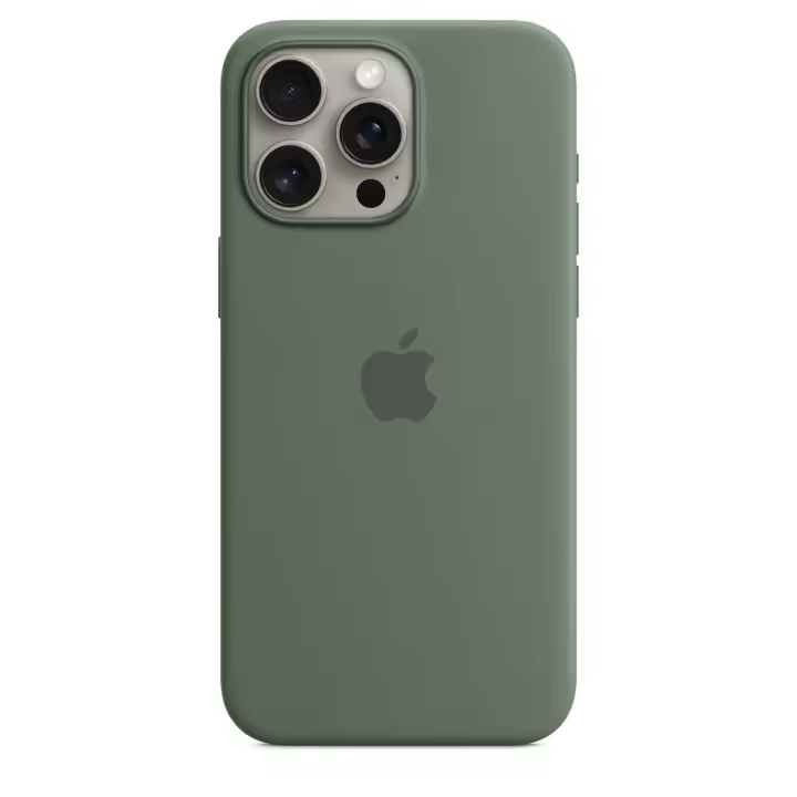 Funda de silicona de Apple con MagSafe para iPhone 15 Serie – 12 colores disponibles - 1