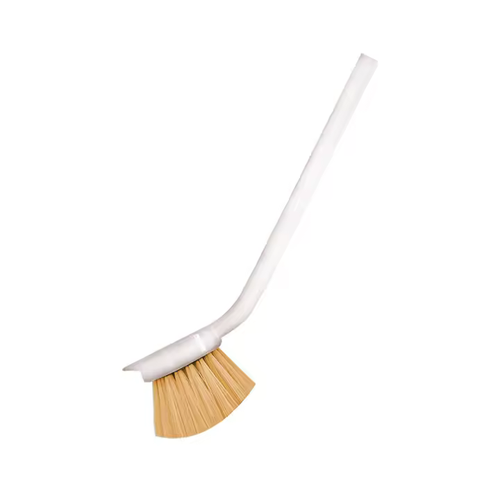 Cepillo De Limpieza Para Ollas Y Platos Con Mango Largo Sin Aceite 1 Pieza Herramienta De Limpieza De Cocina Para Panes - 1