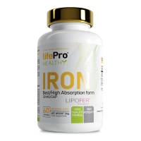 LIFE PRO NUTRITION IRON 60 CAPS - Hierro Liposomado para Mejor Absorción - Mitiga la Falta de Hierro en el Organismo - details 0