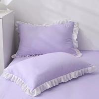 Funda De Cojín Princesa Europea Con Volante Decorativa De Algodón Cierre Invisible Para Decoración Del Hogar Y Cama - details 4