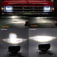 Faros LED Impermeables 90W 7x6'' 5X7" Para Jeep YJ Cherokee XJ Trucks Con DRL Blanco Y Señal De Giro Amarilla Compatible Con Modelos De 1990 a 2015 - details 14