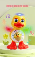 Pato Electrónico Que Danza Con Ojos Parpadeantes Y Luz Flashing Juguete Educativo De Animales Cartoon Divertido Para Niños Regalo - details 7