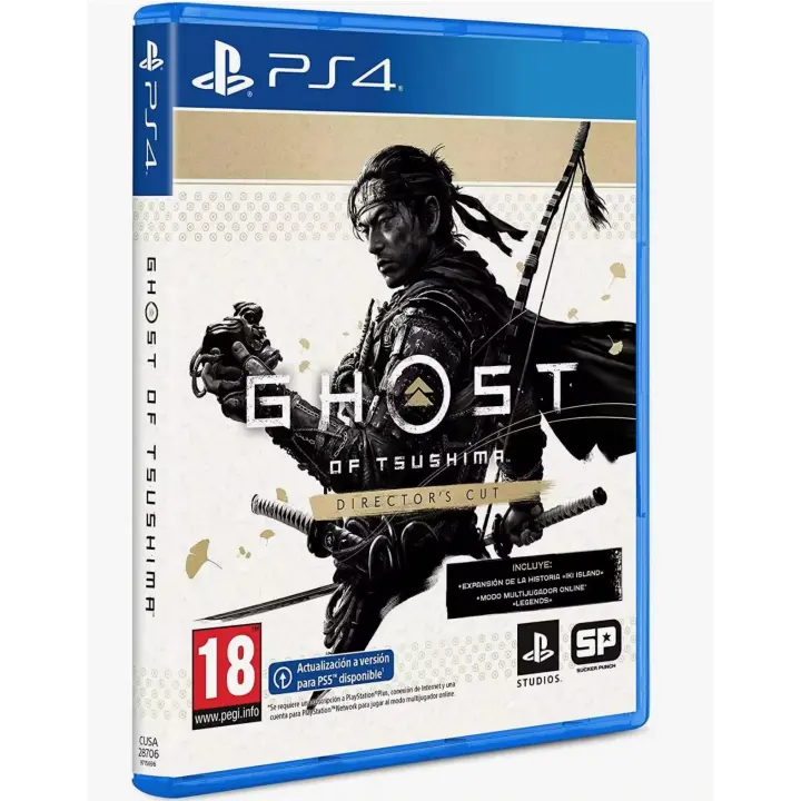 GHOST OF TSUSHIMA DIRECTOR’S CUT PS4 PAL ESPAÑA NUEVO PRECINTADO ESPAÑOL FISICO - Videotec - 1