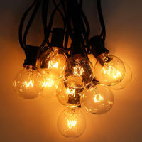 Luces De Cadena De Globos G40 Para Jardín Patio Fiestas Bodas Navidad Vintage Extensión Conectable 220V Calidad Superior - details 5