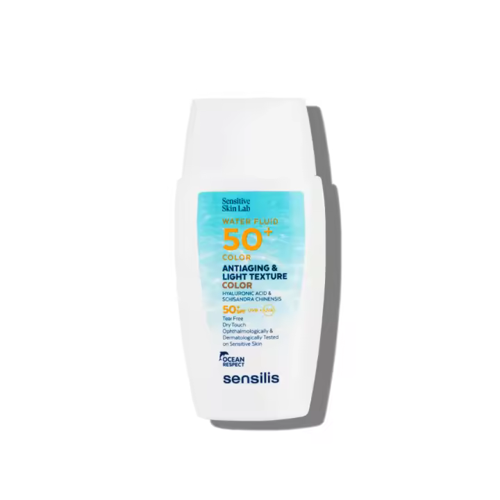 Fotoprotector Water Fluid 50+ Color, 40 ml. - Sensilis - 1