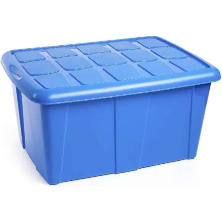 COSHANO Caja de almacenamiento, pongo todo ropa, Hogar, 60L litros organizador Impermeable (Azul) - 1