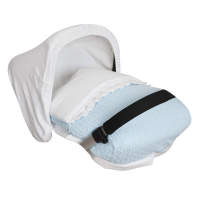 SACO UNIVERSAL BABYLINE PARA GRUPO 0 O PORTABEBÉ DE LA COLECCIÓN POMPONES + CAPOTA + CUBREARNÉS - details 0