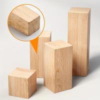 Juego De 4 Piezas De Pies De Muebles De Madera Sólida 4 Pulgadas/6 Pulgadas Para Sofás Sofás Y Sillas Con Placa De Montaje - details 1