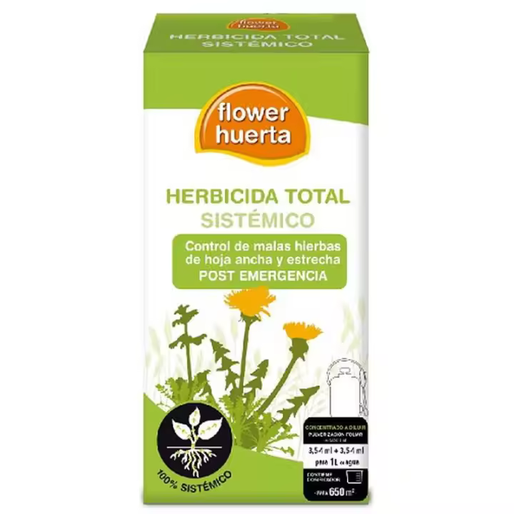 FLOWER HERBICIDA TOTAL SISTEMICO DUOPACK 100ML+100ML(sustituto glifosato) - 1
