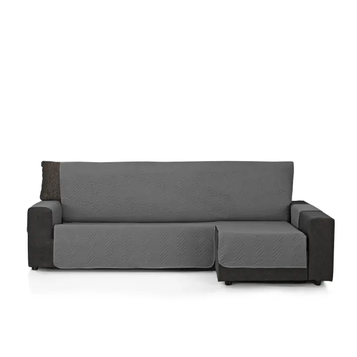 Funda Cubre Sofá Chaise Longue Mont - Válido para Chaise Longue Izquierdo y Derecho - Protector de sofá de arañazos - Fabricado en España - S&T Sofa Covers - 1