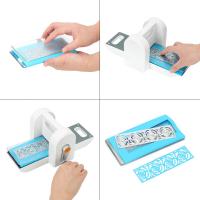 Máquina De Enrase De Papel Manual Para Niños Juguete Educativo Herramienta De Corte Para Arte En Papel - details 5