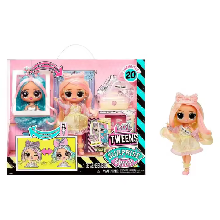 Muñeca LOL Surprise Tweens Surprise Swap peinados sorpresa 591733 MGA - 1