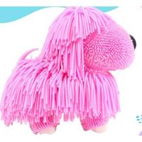 Vicyol S&D Perrito Noodle Peludo. Mascota de Silicona que se Estira Camina y Ladra para niños. Perrito con Pelo tipo Fideos de Colores Interactivo, Suaves Antiestrés (Pilas no Incluidas). - details 1