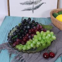 Rama De Uvas Artificiales Reutilizables En Negro Morado Y Verde Para Decoración De Habitaciones Y Bodas Suministros De Fiesta - details 6