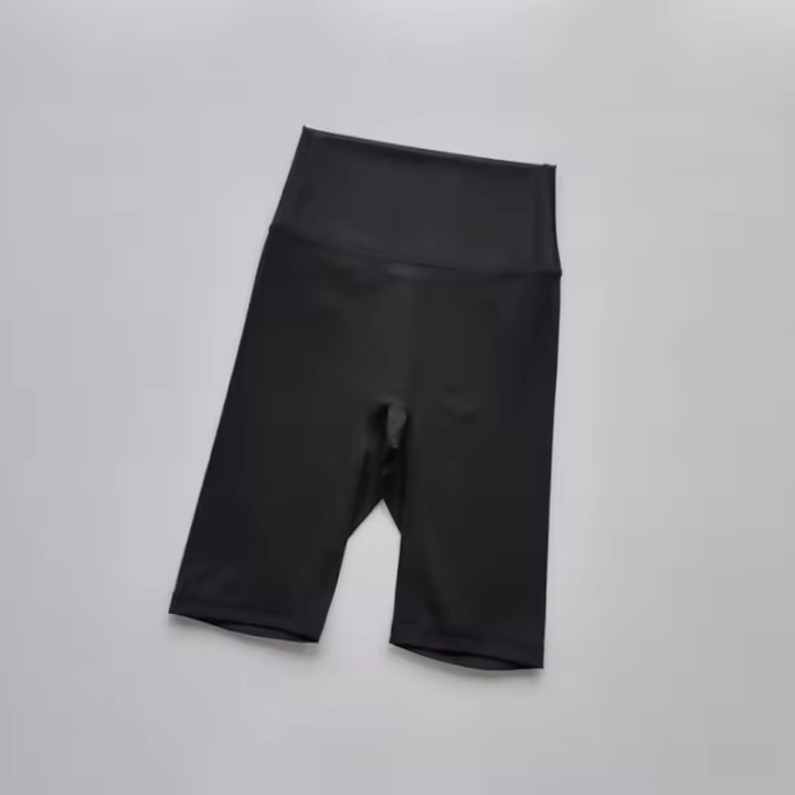 Shorts Deportivos Para Mujer Yoga High Waist Leggings Terciopelo Rápido Secado Ropa De Gimnasio Ciclismo Shorts De Fitness - 1