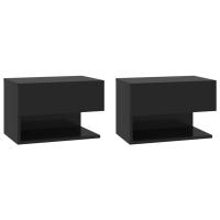 Vidaxl Mesita de Noche de Pared Pack 2 Unidades - details 5
