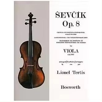 SEVCIK O. - ESTUDIOS CAMBIOS DE POSICION VIOLA - OP.8 - 1