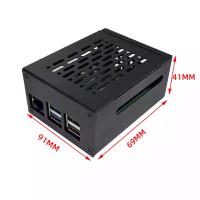 Funda Para Raspberry Pi 5 Soporte PCIe M.2 NVMe SSD Shield Top X1001 / X1003 / X1000 / X1004 / X1015 Y Enfriador Activo - details 4
