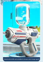 Pistola De Agua Eléctrica Para Niños Grande Capacidad Juguete De Verano Para Piscina Y Playa Divertido Juguete Electrónico Para Niños - details 6