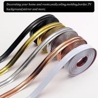 Tiras Decorativas autoadhesivas de PVC para Esquinas de Yin Y Yang con hermosas costas Tiras impermeables de color Dorado brilliant with hermosas
Decoración de superficie, oro rosa. - details 0