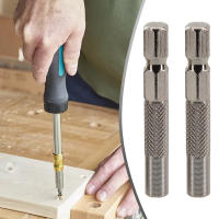 Adaptador De Destornillador 2pcs Hex Shank 6.35mm Insert Bits Adaptador Para Destornillador Eléctrico Soporte De Enchufe De 4mm Herramienta Manual - details 1