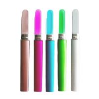 Archivo De Uñas De Vidrio Colorido Doble Cara Tiras Profesionales Transparentes Gradient Cristal Pulido Herramientas De Manicura DIY Para Mujeres Y Niñas - details 1