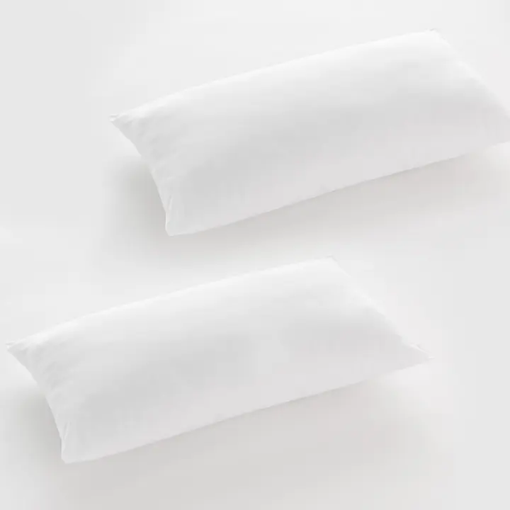 Set 2 Almohadas Fibra Hueca, Tacto Pluma, Transpirable - 1