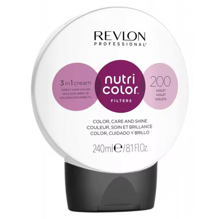 REVLON PROFESSIONAL NUTRI COLOR FILTERS 200 VIOLETA 240ML - 1