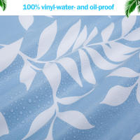 Mantel De Vinilo Ajustable Con Borde Elástico Y Espalda De Terciopelo Para Uso Indoor Y Outdoor Mantel Redondo De Vinilo Impermeable Y Resistente Al Aceite - details 8