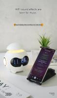 Lámpara Creativa Con Alarma Digital Y Música Bluetooth Luz De Noche LED Para Decoración De Habitación Infantil Regalo De Cumpleaños - details 1