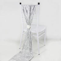 Mantelos De Lentejuelas Brillantes Para Decoración De Bodas Cumpleaños Baños De Lujo Fiesta Navidad Personalizados De Poliéster 100% - details 19
