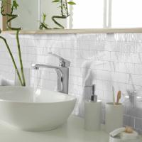 24PCS Pegatinas De Cerámica Gruesa Para Pared PET Impermeables Adhesivas Para Cocina Y Baño Decoración De Casa Estilo Cristal - details 11